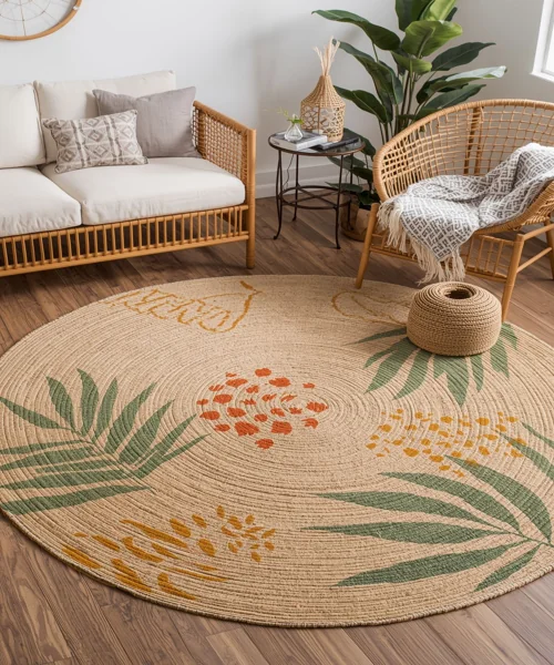 Round jute Rugs