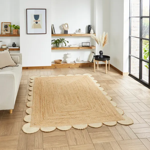 Scallop Jute Rug